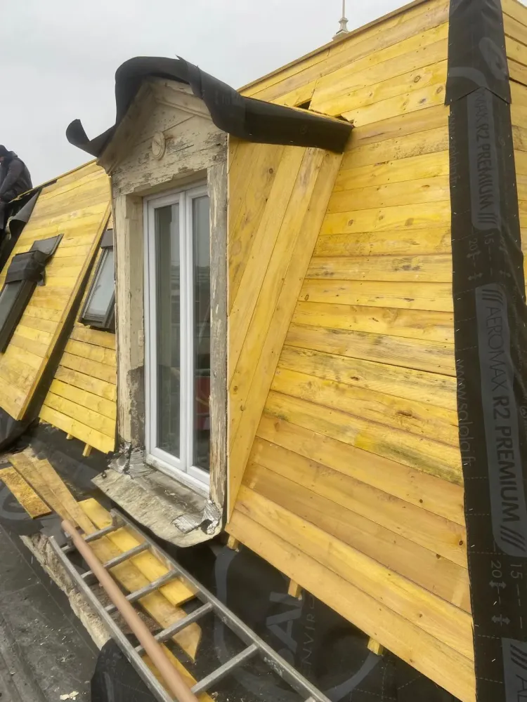 Installation de velux à Chalifert